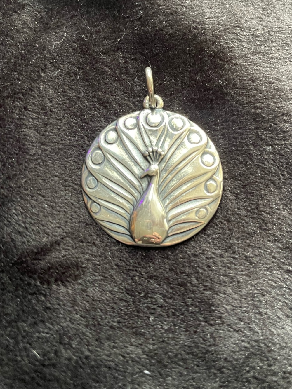 James Avery RETIRED Peacock Pendant